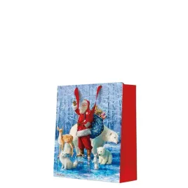 torba-prezentowa-swiety-mikolaj-ze-zwierzetami-20x25x10-cm-boze-narodzenie