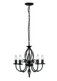 zyrandol-artisan-art5-black-elstead-lighting
