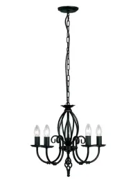 zyrandol-artisan-art5-black-elstead-lighting