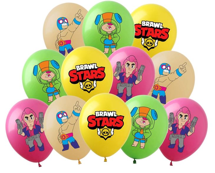 BALONY LATEKSOWE BRAWL STARS ZADYMIARZE URODZINY