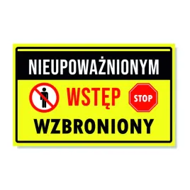 tabliczka-nieupowaznionym-wstep-wzbroniony-30x19-pcv