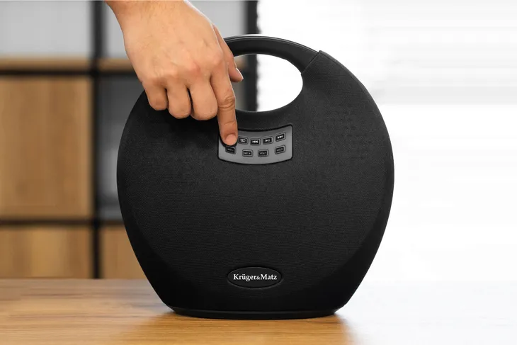 glosnik-bluetooth-pilot-aux-usb-36w-krugerandmatz-stan-nowy-waga-z-opakowaniem-3-5-kg