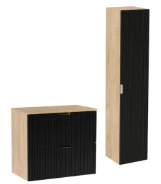 zestaw-lazienkowy-80cm-szafka-blat-slupek-ryflowane-fronty-czarny-orzech