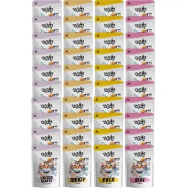 mokra-karma-dla-kota-tuftuf-saszetka-mielonka-mix-smakow-zestaw-40x100g