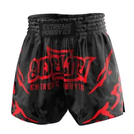 extreme-hobby-spodenki-muay-thai-black-panther-czarno-czerwone-s