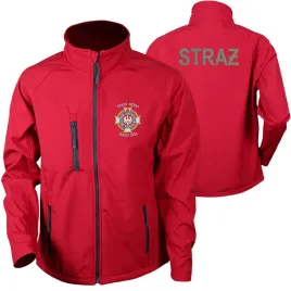 czerwona-kurtka-softshell-straz-zosp-haft-nazwa-wlasnej-jednostki-srebrny