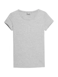 koszulka-t-shirt-damski-4f-z-nadrukiem-h4l22-tsd353-szary