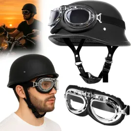 kask-motocyklowy-helm-z-goglami-chopper-retro-niemiecki-dot-orzeszek-pilot