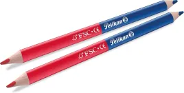 pelikan-olowek-tradycyjny-dwukolorowy-czerwony-i-niebieski-2-sztuki