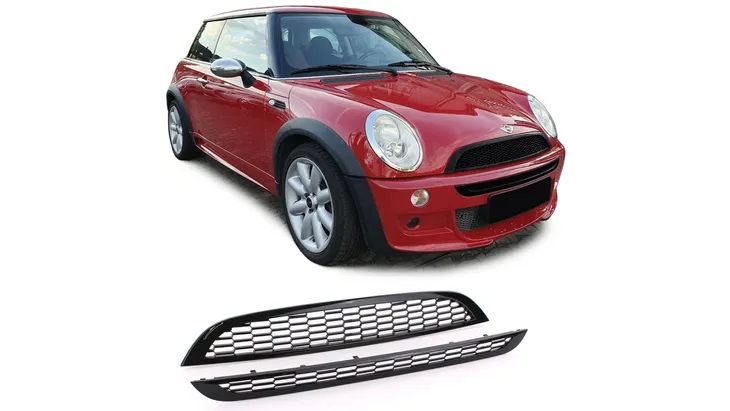 grill-mini-r50-r53-jcw-gloss-black-producent-czesci-mtuning-stan-nowy
