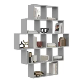 nowoczesny-regal-otwarty-z-polkami-na-sciane-biblioteczka-nr-100-szary