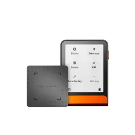 ledger-flex-orange-crypto-hardware-wallet-with-recovery-key