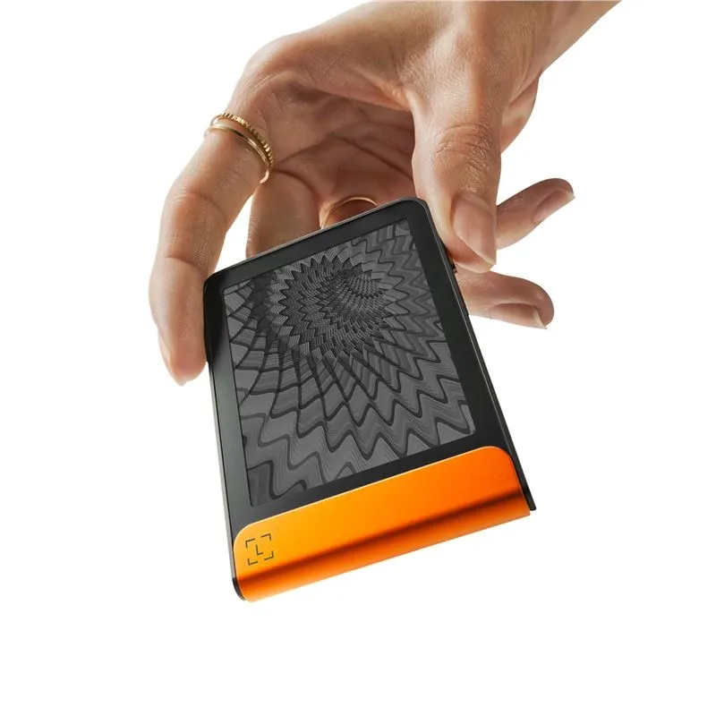 ledger-flex-orange-crypto-hardware-wallet-with-recovery-key