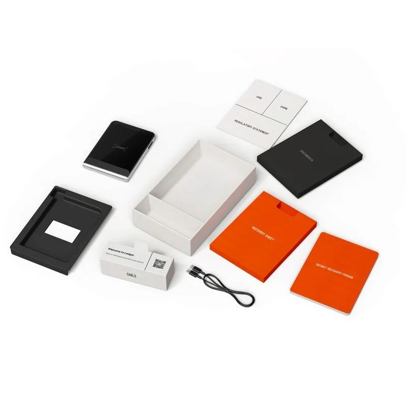ledger-flex-orange-crypto-hardware-wallet-with-recovery-key