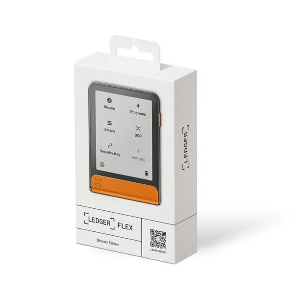 ledger-flex-orange-crypto-hardware-wallet-with-recovery-key-rodzaj-portfel-stan-nowy