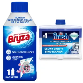 bryza-and-finish-zestaw-do-czyszczenia-pralki-i-zmywarki-plyn-fresh-2x-250ml