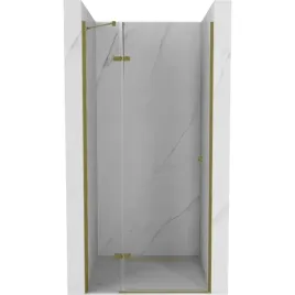mexen-roma-drzwi-prysznicowe-uchylne-100-cm-transparent-zlote