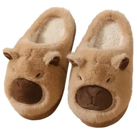 cieple-miekkie-futrzane-kapcie-kapibara-brazowe-42-43