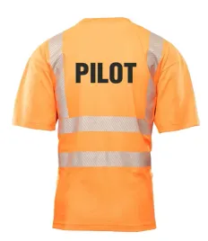koszulka-brixton-flash-pomaranczowy-z-nadrukiem-pilot-l