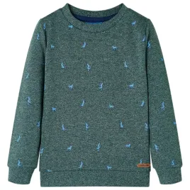 bluza-dziecieca-ciemnozielony-melanz-104