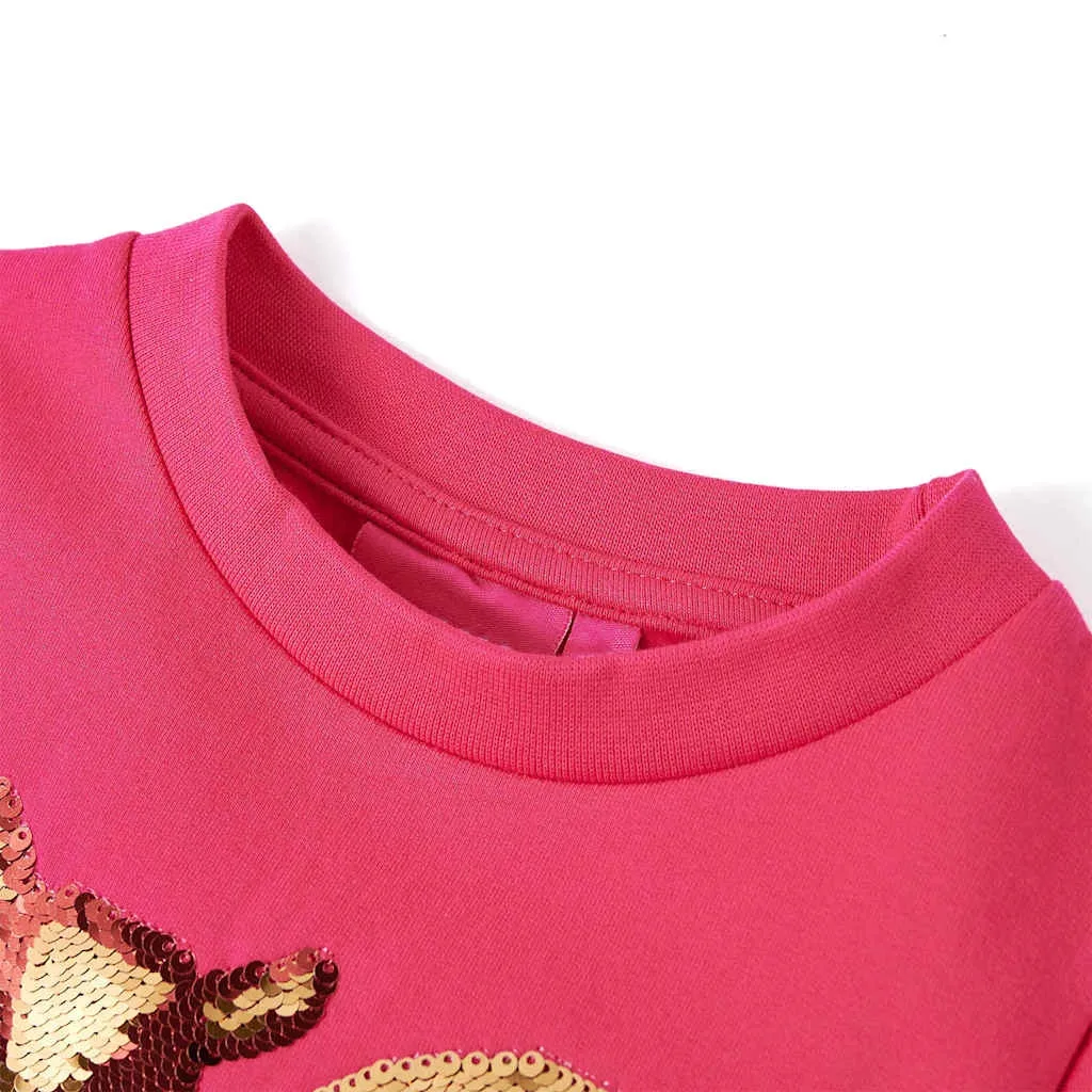 bluza-dziecieca-jaskrawy-roz-116-stan-nowy