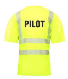koszulka-brixton-flash-zolty-z-nadrukiem-pilot-xl