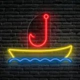 neon-led-dekoracja-scienna-lodka-60x46-plexi-stan-nowy