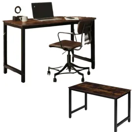 biurko-komputerowe-120x60-cm-proste-metalowa-konstrukcja-rustykalny-blat