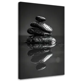 obraz-do-salonu-sypialni-kuchni-biura-czarne-kamienie-zen-spa