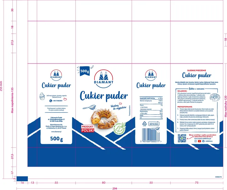diamant-cukier-puder-500g-waga-0-51-kg