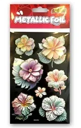 samoprzylepne-naklejki-do-dekoracji-kwiaty-3d-z-metalicznymi-zdobieniami