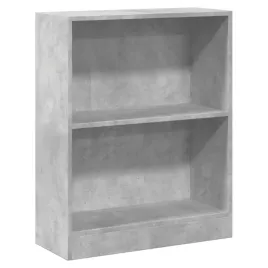 biblioteczka-2-polkowa-w-kolorze-szarosci-betonu-60x24x76-cm