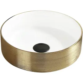 mexen-clarisa-umywalka-nablatowa-36-x-36-cm-biala-zlota-22073655