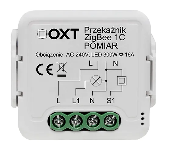 modul-oxt-przekaznik-1-obw-pomiar-16a-zigbee-tuya