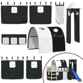 zestaw-zaslon-i-tunelu-do-lozka-na-antresoli-bialo-czarny-211-x-94-c