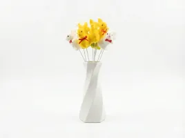 wazon-wielkanocny-30cm-zajaczki-na-piku-ozdoba-stroik-bialy