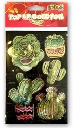 samoprzylepne-naklejki-dekoracyjne-cacti-kaktusy-przestrzenne-zlota-folia