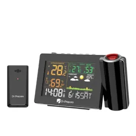 stacja-pogodowa-z-czujnikiem-zewnetrznym-prognoza-pogody-budzik-projektor