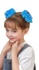 gumki-do-wlosow-super-wzory-i-kolory-elegancka-niebieska-x2szt