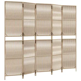 parawan-5-panelowy-bezowy-polirattan
