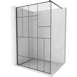 mexen-kioto-scianka-prysznicowa-120-x-200-cm-transparent-czarny-wzor-8-mm