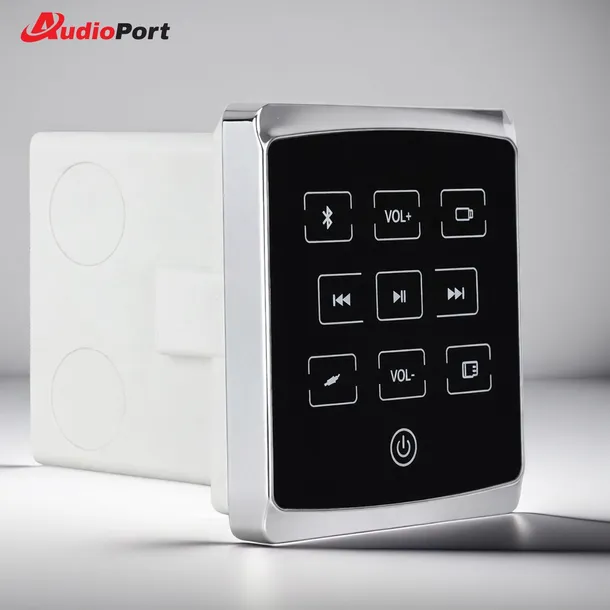 panel-smart-audio-wzmacniacz-bluetooth-aki1-czarny-stan-nowy-kolor-czarny