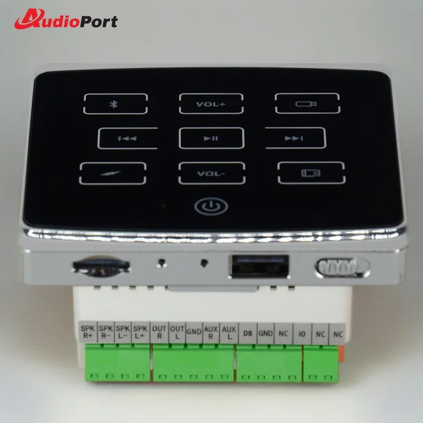 panel-smart-audio-wzmacniacz-bluetooth-aki1-czarny-stan-nowy-typ-wzmacniacz