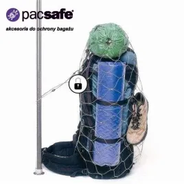 Zdjęcie produktu Siatka do zabezpieczenia bagażu - plecaka lub walizki - Pacsafe 120 l (L)