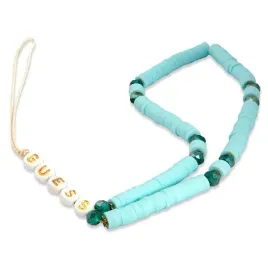 guess-zawieszka-gustpearp-phone-strapniebieski-blue-heishi-beads