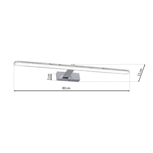 kinkiet-splash-chrome-80cm-16w-led-marka-milagro