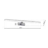 kinkiet-splash-chrome-80cm-16w-led-marka-milagro