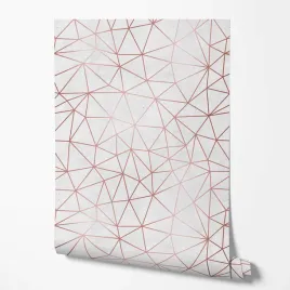 tapeta-na-sciane-wzor-rozowe-linie-szare-tlo-do-pokoju-nastolatka