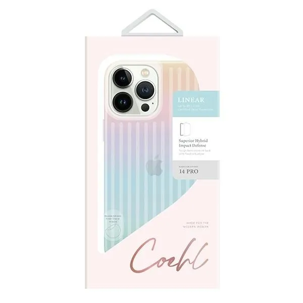 uniq-etui-coehl-linear-iphone-14-pro61-opalowy-iridescent-stan-nowy-marka-inna