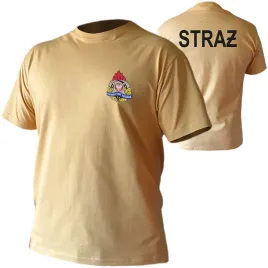 koszulka-psp-t-shirt-panstwowa-straz-pozarna-piaskowy-sand-nadruk